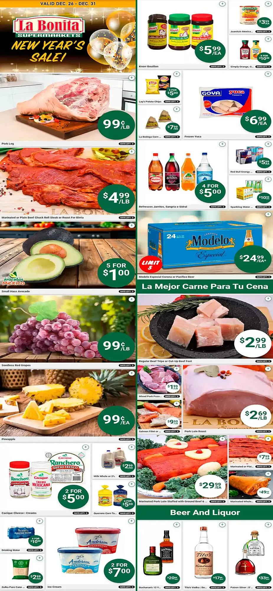 La Bonita Supermarkets Weekly Ad - 1