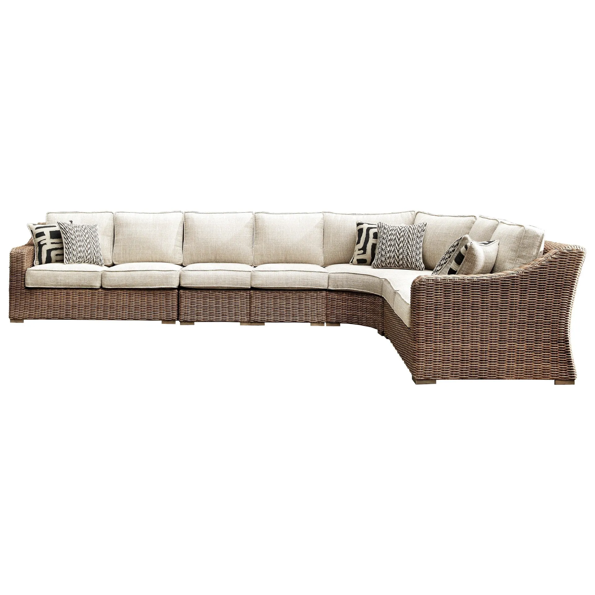 Juego de asientos para exteriores de 5 piezas Beachcroft