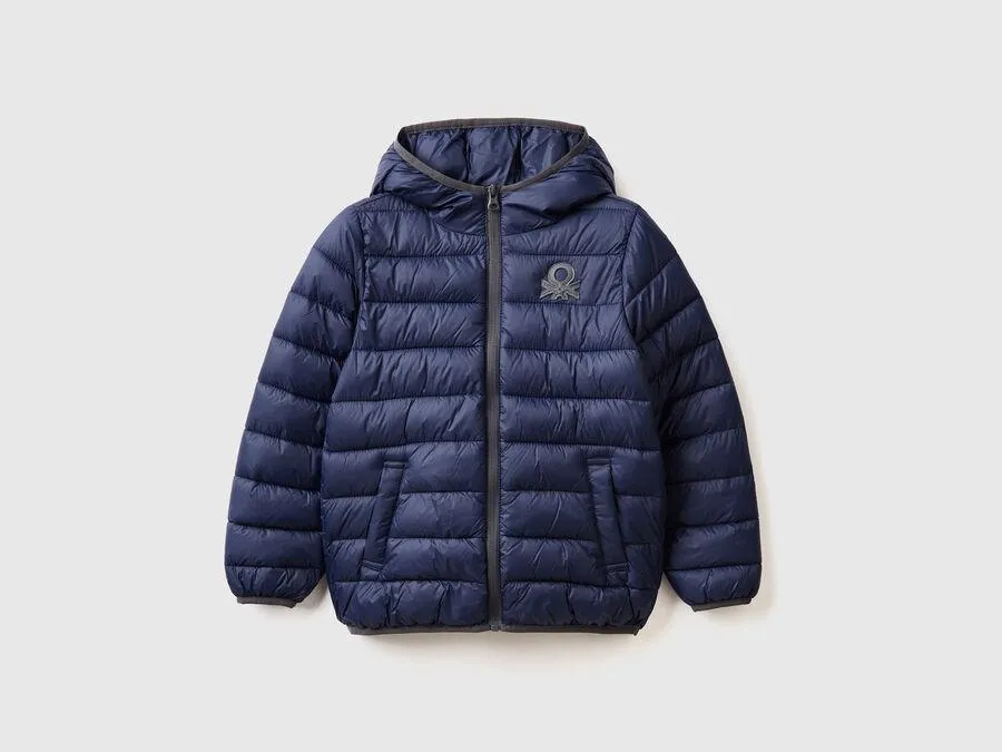 Cazadora acolchada con capucha