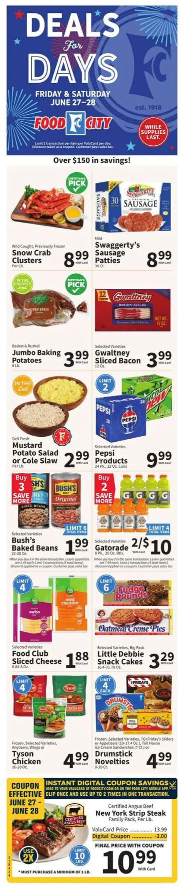 Food City Current weekly ad - 1
