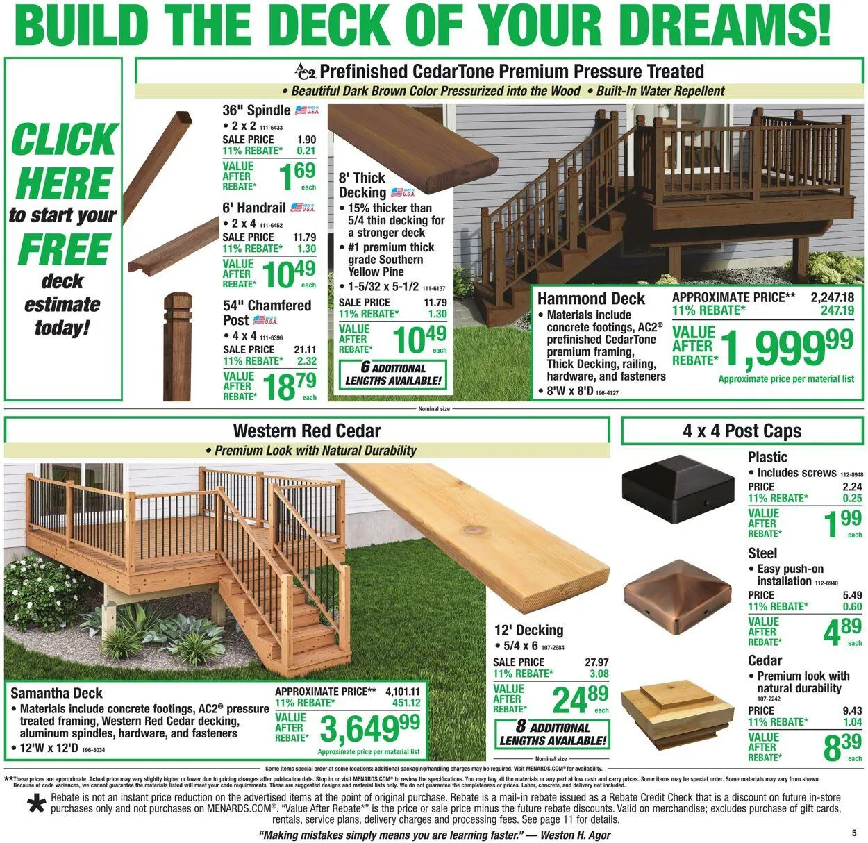 Catálogo de Menards Current weekly ad 5 de agosto al 17 de agosto 2026 - Página 3