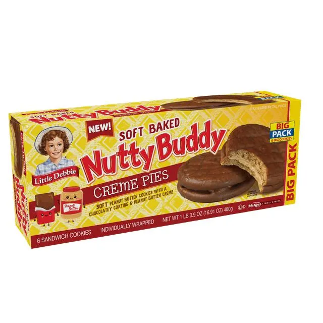 Little Debbie Big Pack Nutty Buddy Creme Pies