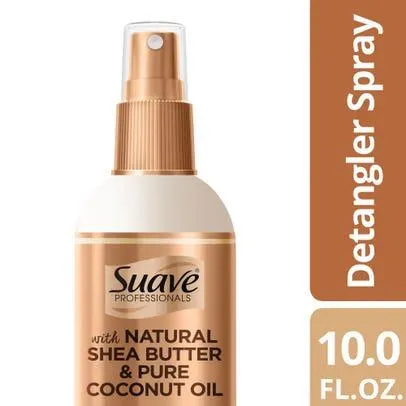 Suave Professionals for Natural Hair Detangler Spray Cream - 10 oz