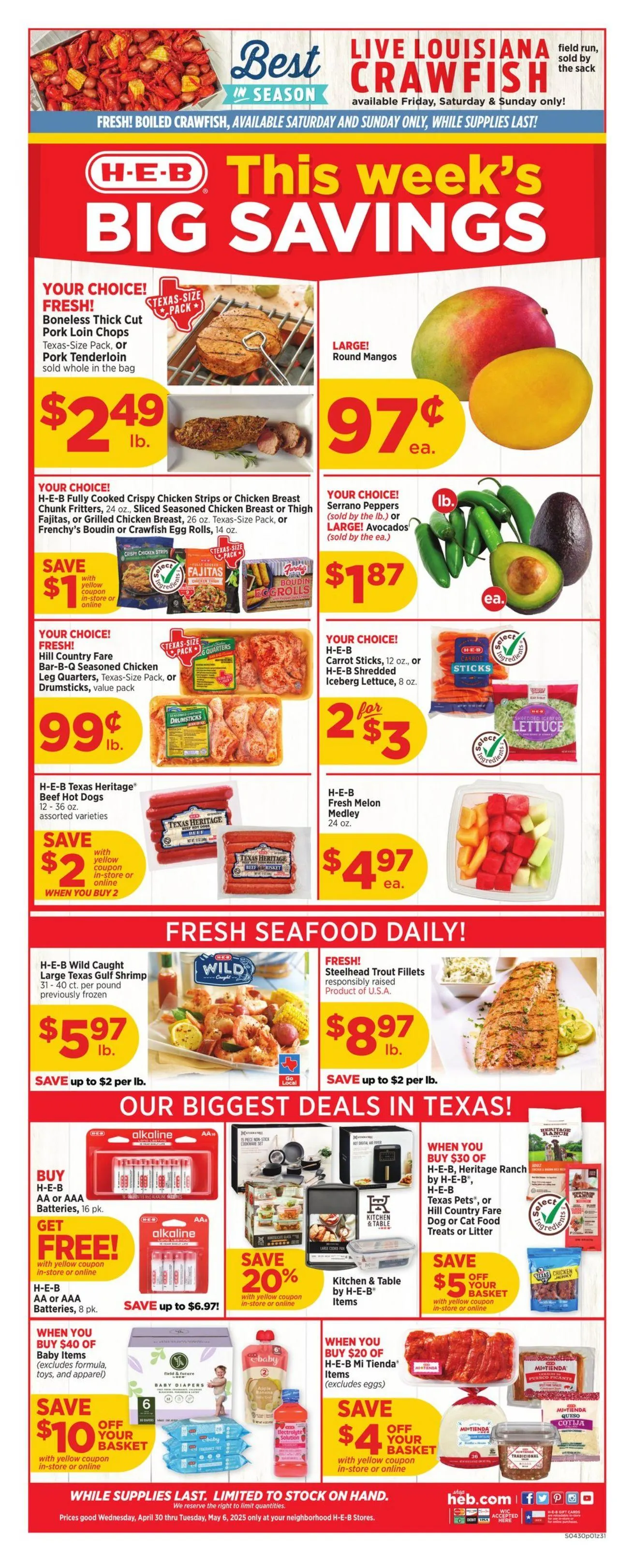 H-E-B Current weekly ad - 1