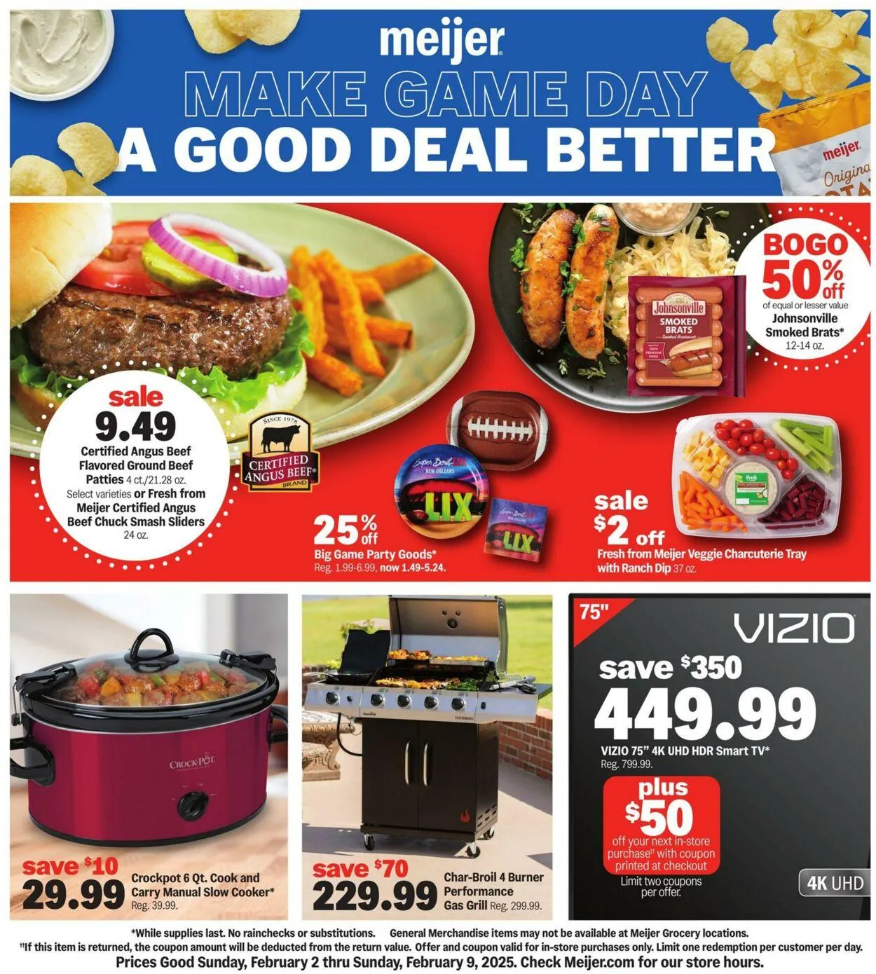 Catálogo de Meijer Current weekly ad 2 de febrero al 9 de febrero 2025 - Página 1