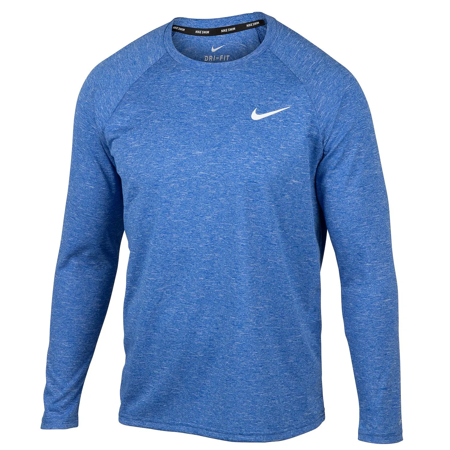 Nike Men's Long-Sleeve Hydroguard Heather Swim Tee