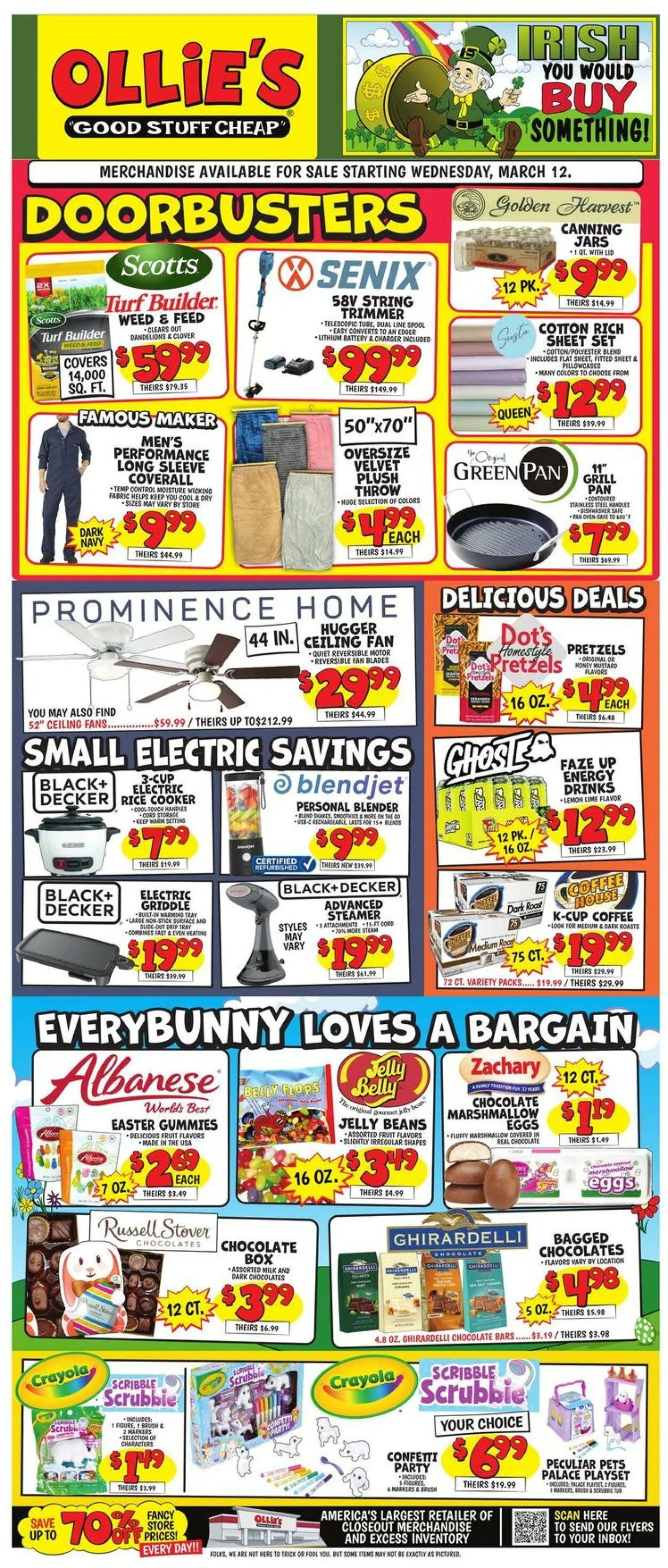 Catálogo de Ollie's - Kansas Current weekly ad 11 de marzo al 19 de marzo 2025 - Página 1