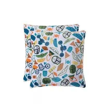 Disney's The Mandalorian & Grogu 2-pack Plush Throw Pillow Set by The Big One®