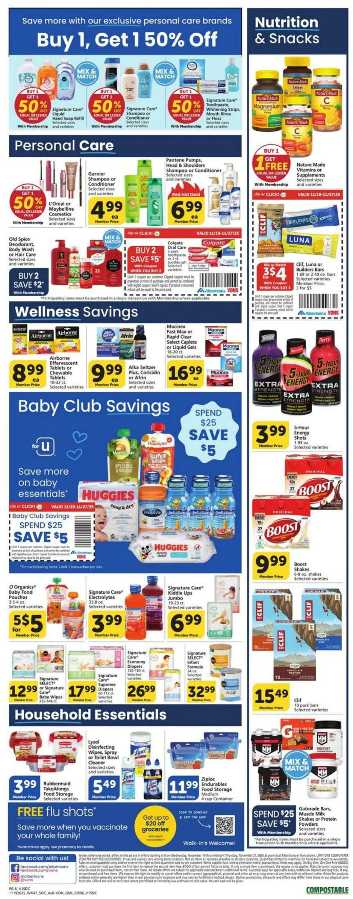 Weekly ad Vons Current weekly ad from November 19 to November 27 2025 - Page 7