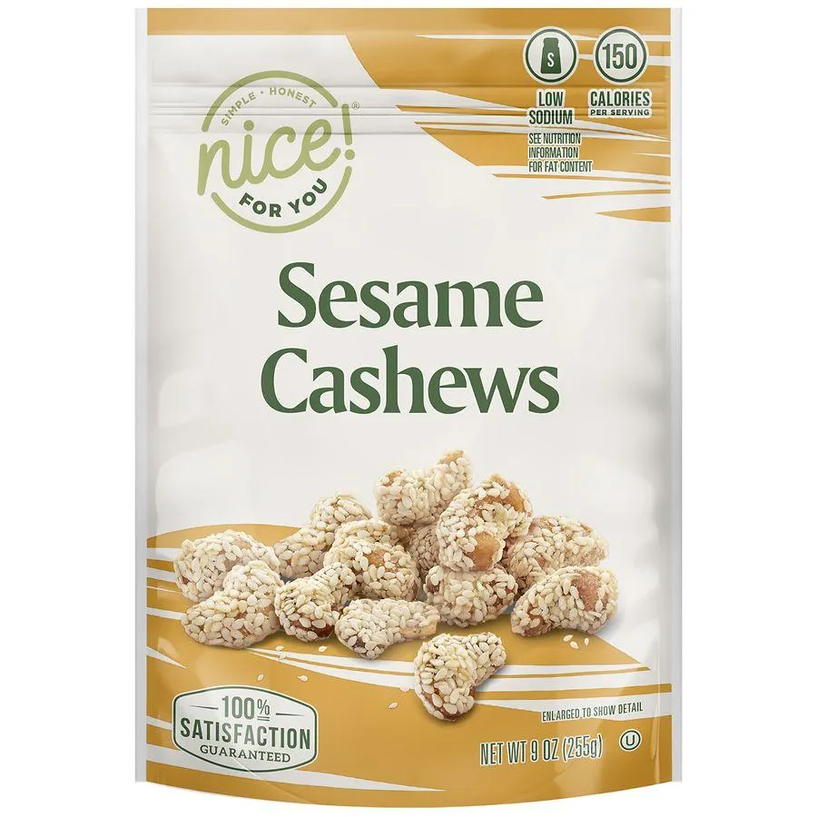 Nice! Sesame Cashews, 9.0 oz