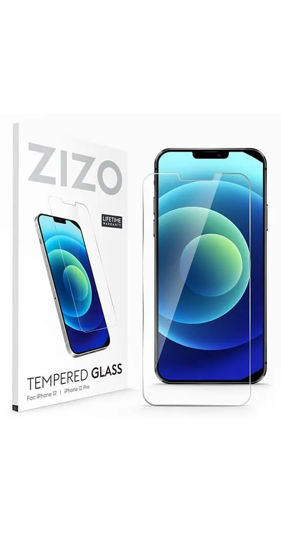 Vidrio Templado ZIZO con Pegamento En Toda La Pantalla para iPhone 12