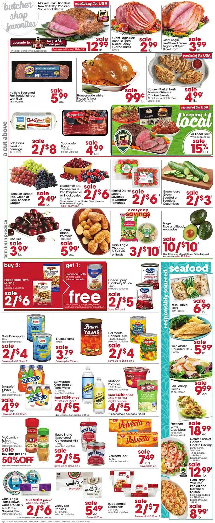 Weekly ad Giant Eagle weekly ad from December 11 to December 17 2025 - Page 2