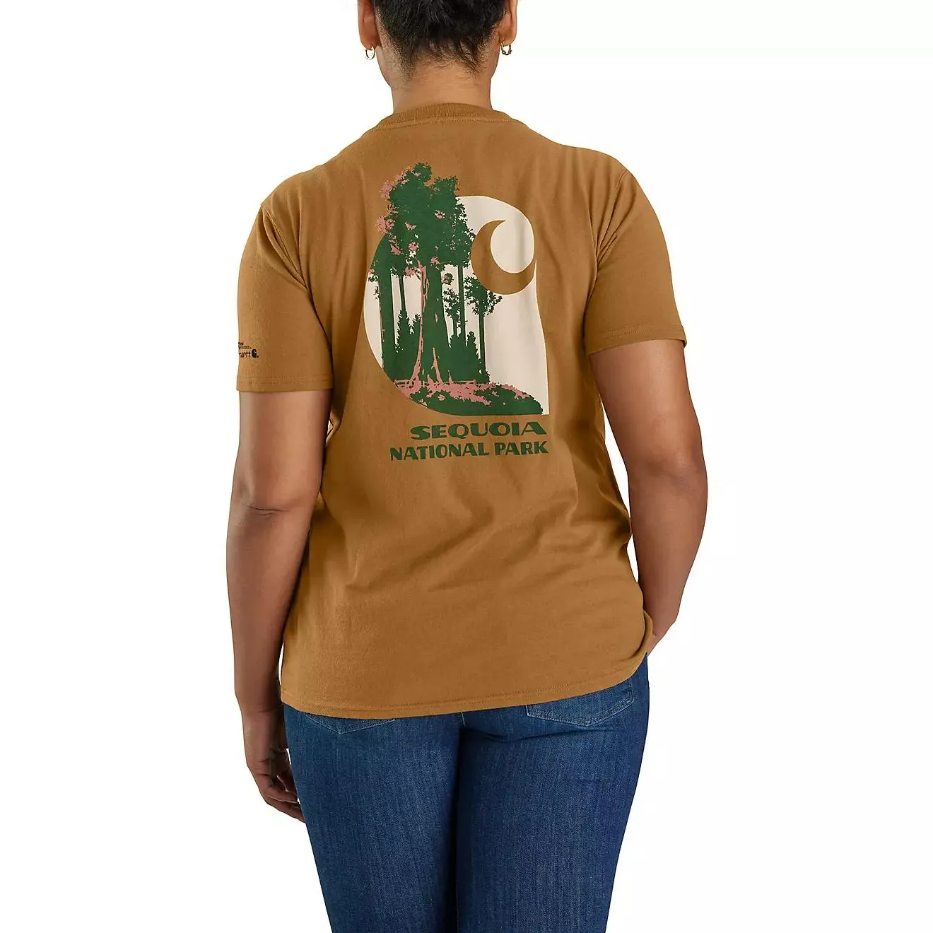 Carhartt Women's Sequoia National Park Loose Fit Heavyweight Graphic Short Sleeve T-shirt