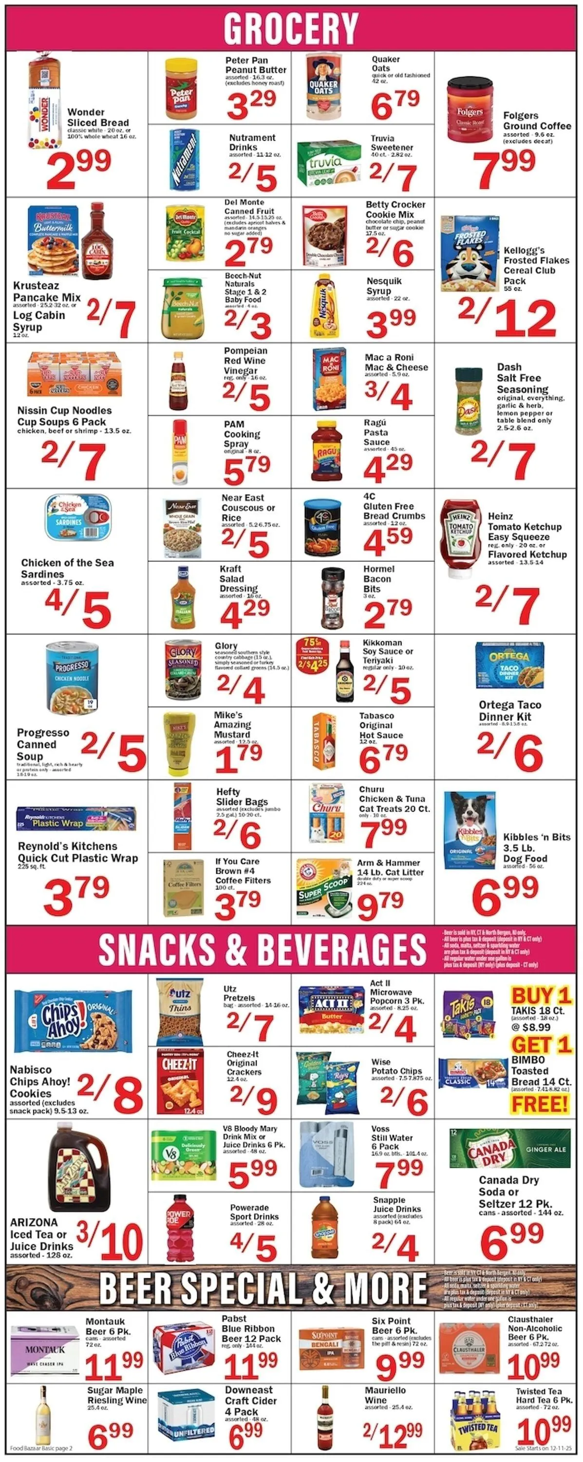 Catálogo de Food Bazaar Current weekly ad 11 de diciembre al 17 de diciembre 2025 - Página 2