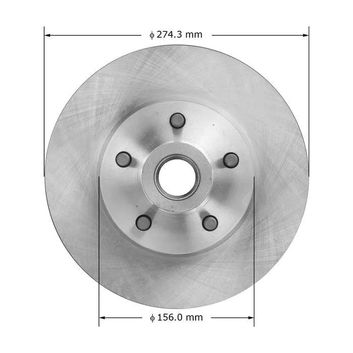 Duralast Disc Brake Rotor and Hub Assembly 5103