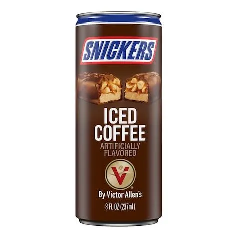 Victor Allen's Snickers Iced Coffee, 8-oz.