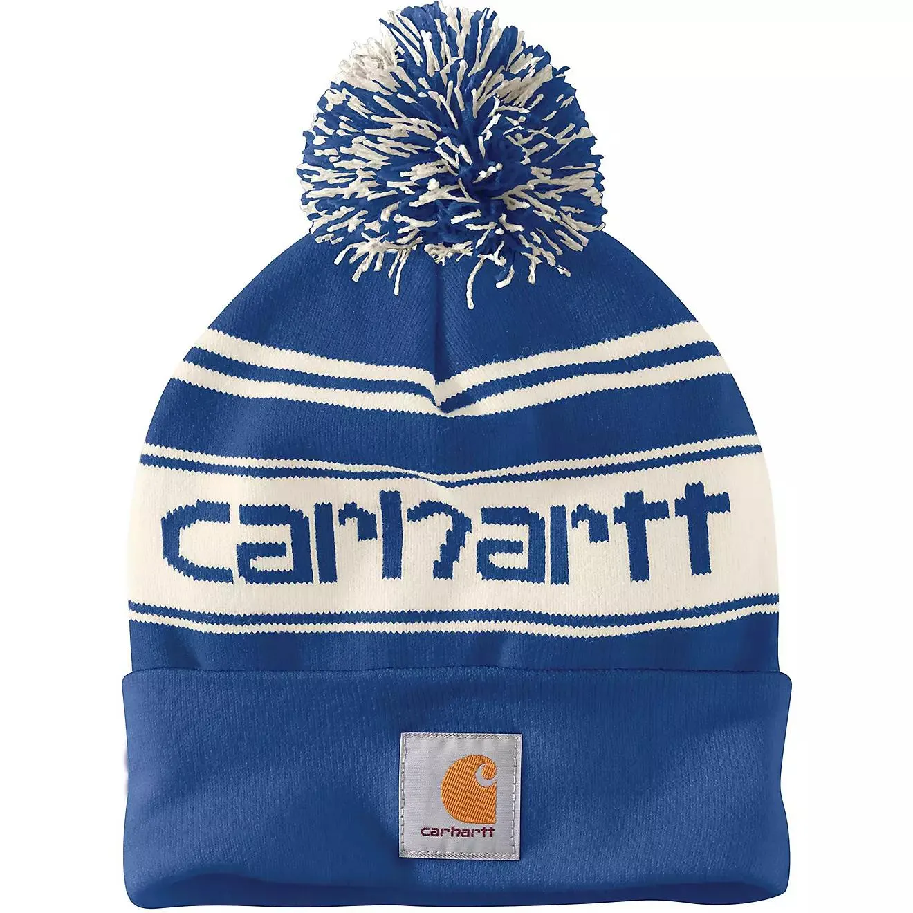 Carhartt Men's Knit Pom-Pom Cuffed Beanie
