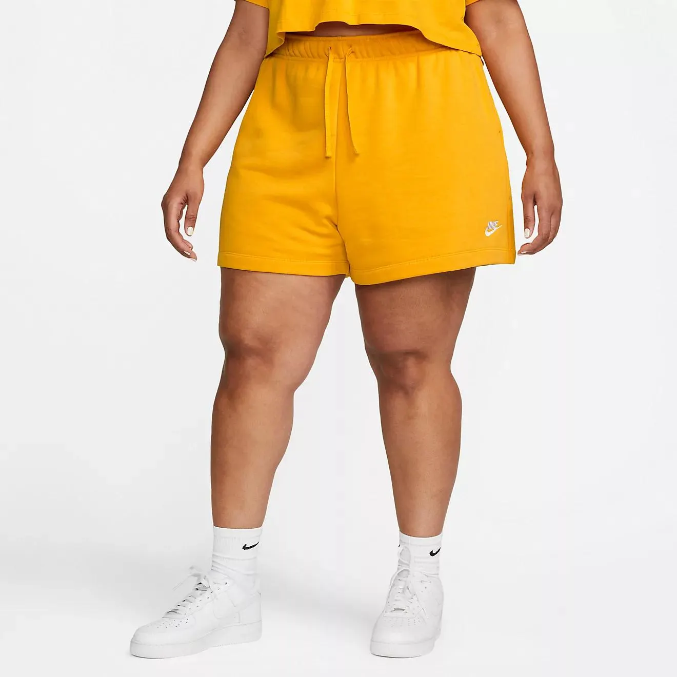 Nike Women's Club Fleece Plus Size Shorts