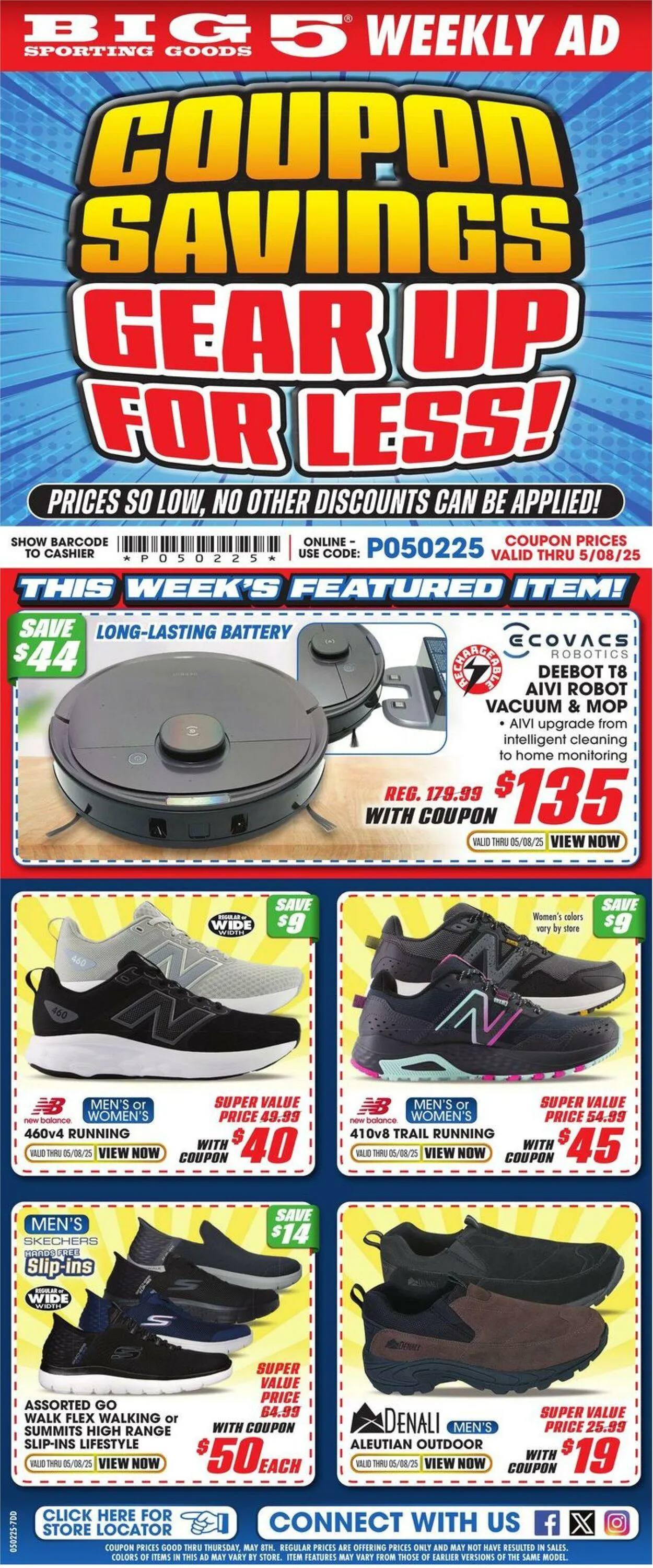 Catálogo de Big 5 Current weekly ad 2 de mayo al 8 de mayo 2025 - Página 1