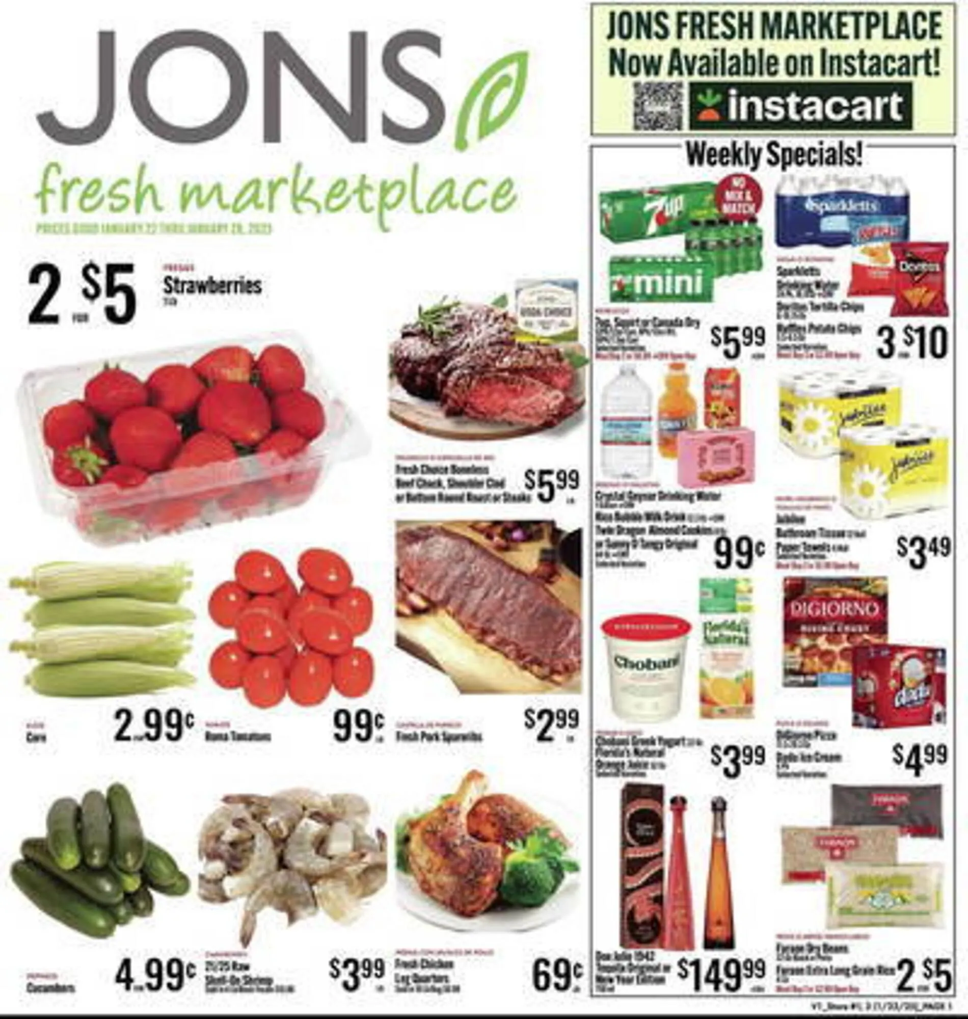Jons International Weekly Ad - 1