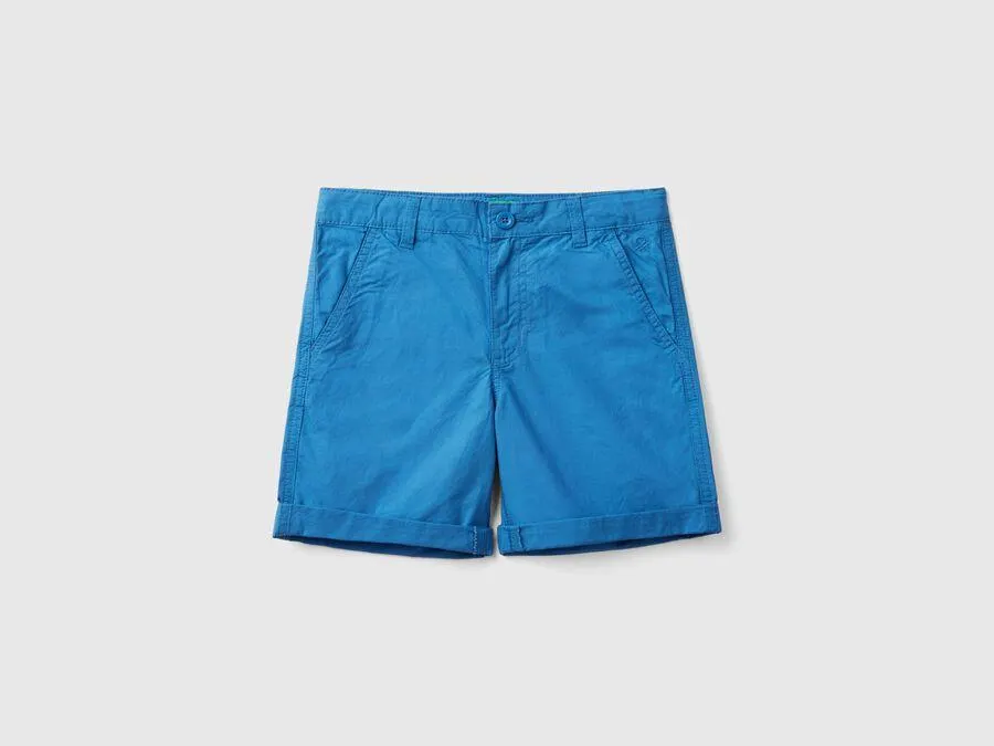 Bermudas de 100 % algodón
