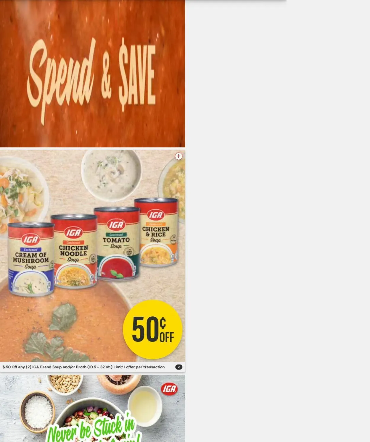IGA Current weekly ad - 1