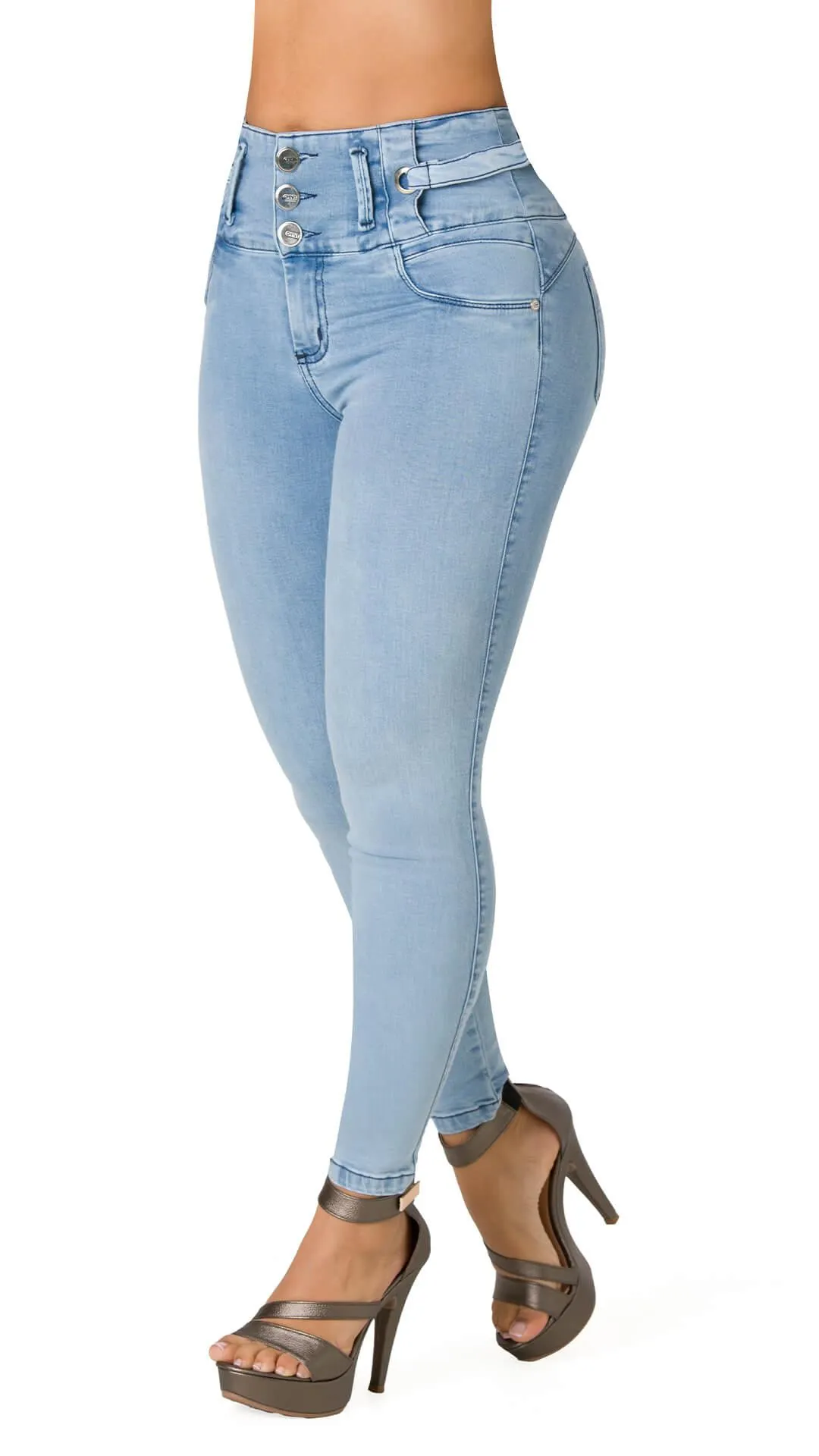 Jean Levanta Cola Skinny Chnt 71243PAP-B