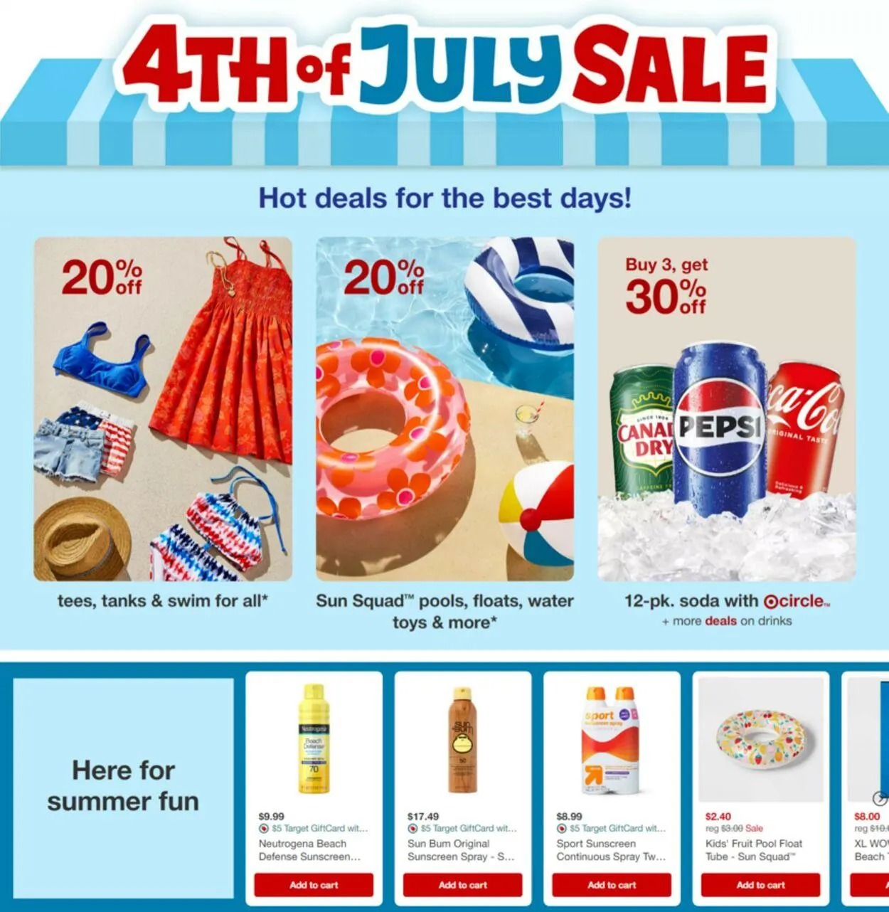 Catálogo de Target Current weekly ad 3 de julio al 17 de julio 2024 - Página 1