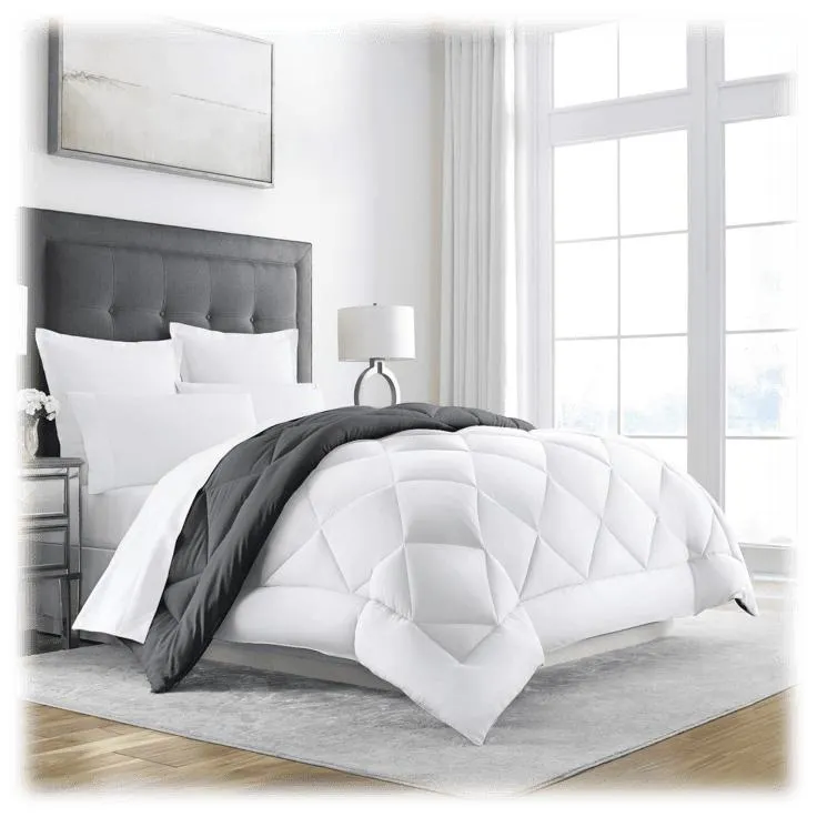 Sleep Restoration Edredón Alternativo de Plumón Reversible Tamaño King