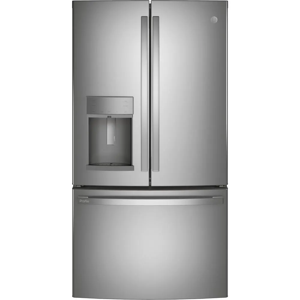 GE Appliances PFE28KYNFS 36" 27.7 cu.ft. Stainless Steel French Door Refrigerator