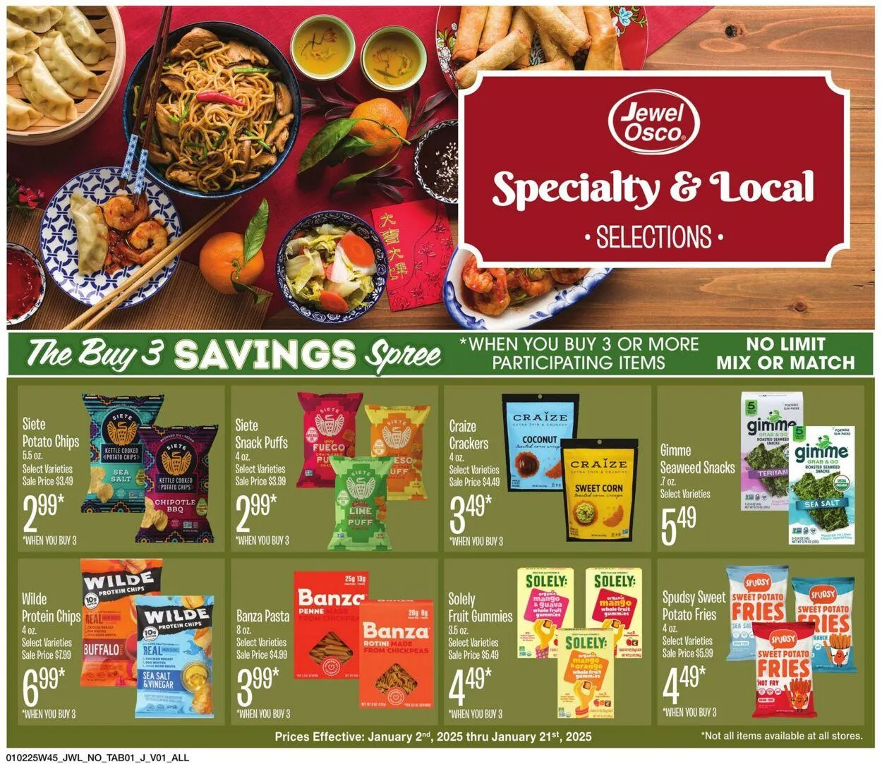 Catálogo de Jewel Osco Current weekly ad 2 de enero al 21 de enero 2025 - Página 1