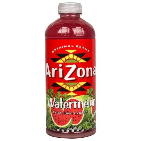 AriZona Watermelon Fruit Juice Cocktail, 34-oz.
