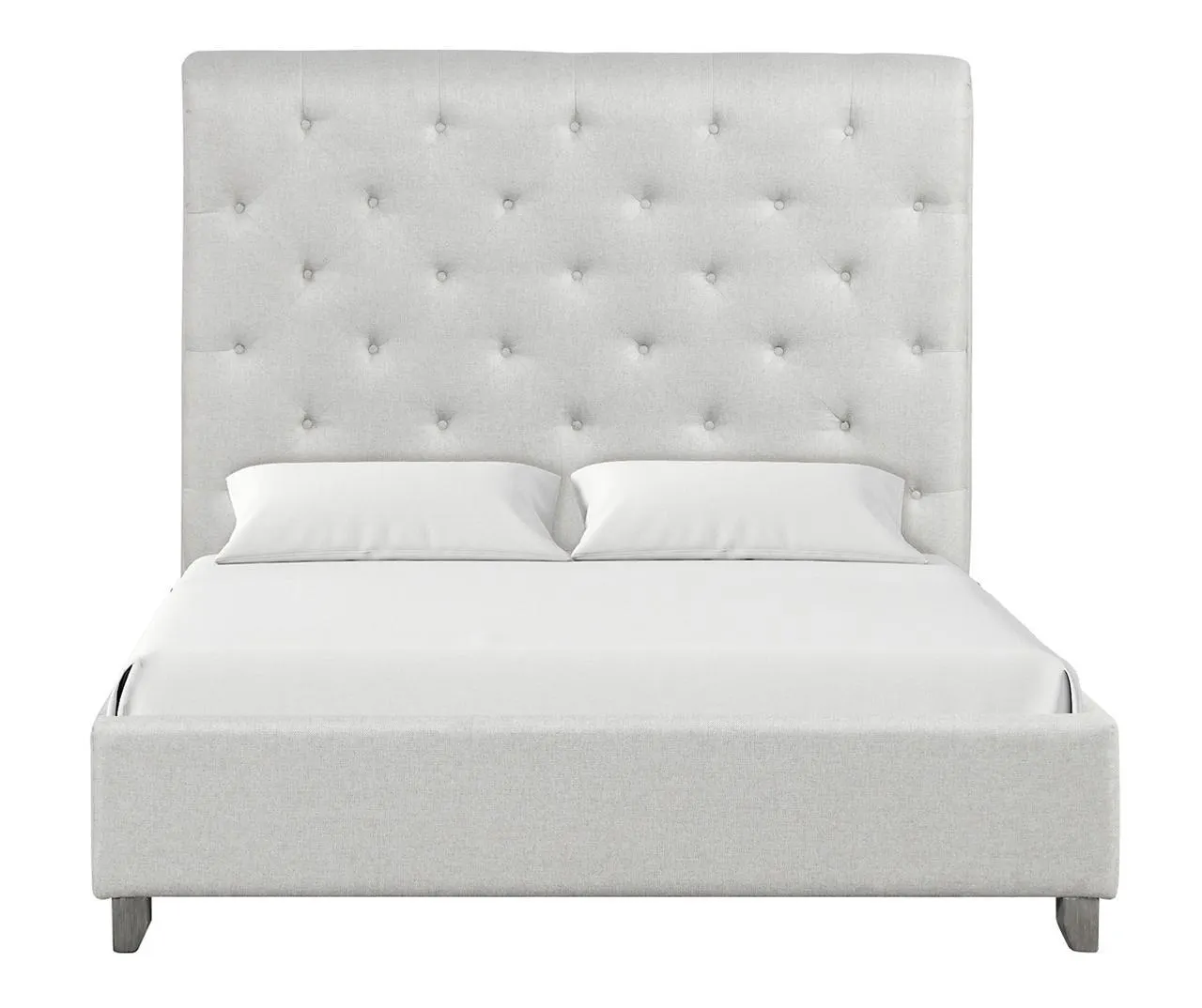 Gailion Gray Upholstered Queen Bed