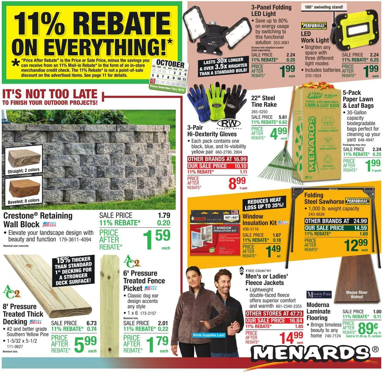 Menards Current weekly ad - 1