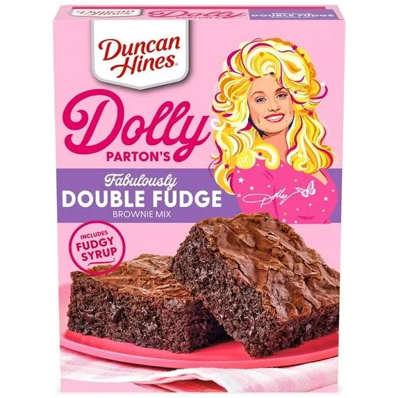 Duncan Hines Brownie Mix, Fabulously Double Fudge, Halloween Baking, 17.6 oz.