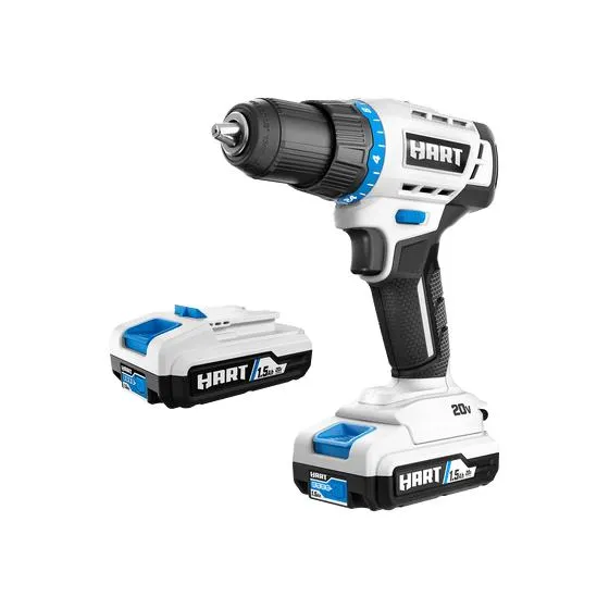 20V 1/2" Drill/Driver Kit with 2 Batteries