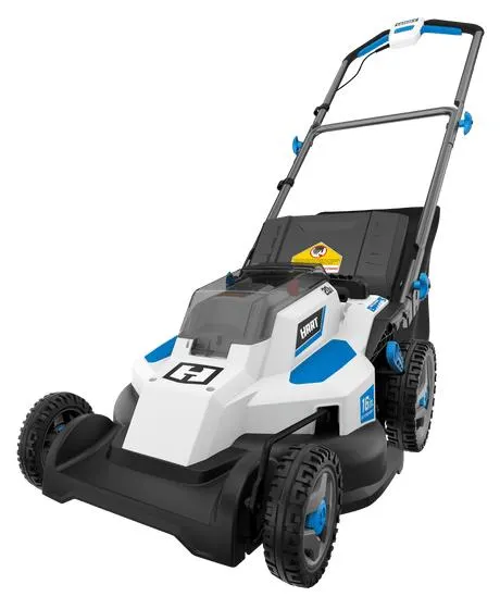 Kit de cortadora de césped de empuje eléctrico de 16" y 20 V