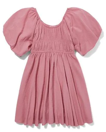 Tween Girls Puff Dress - love potion cl