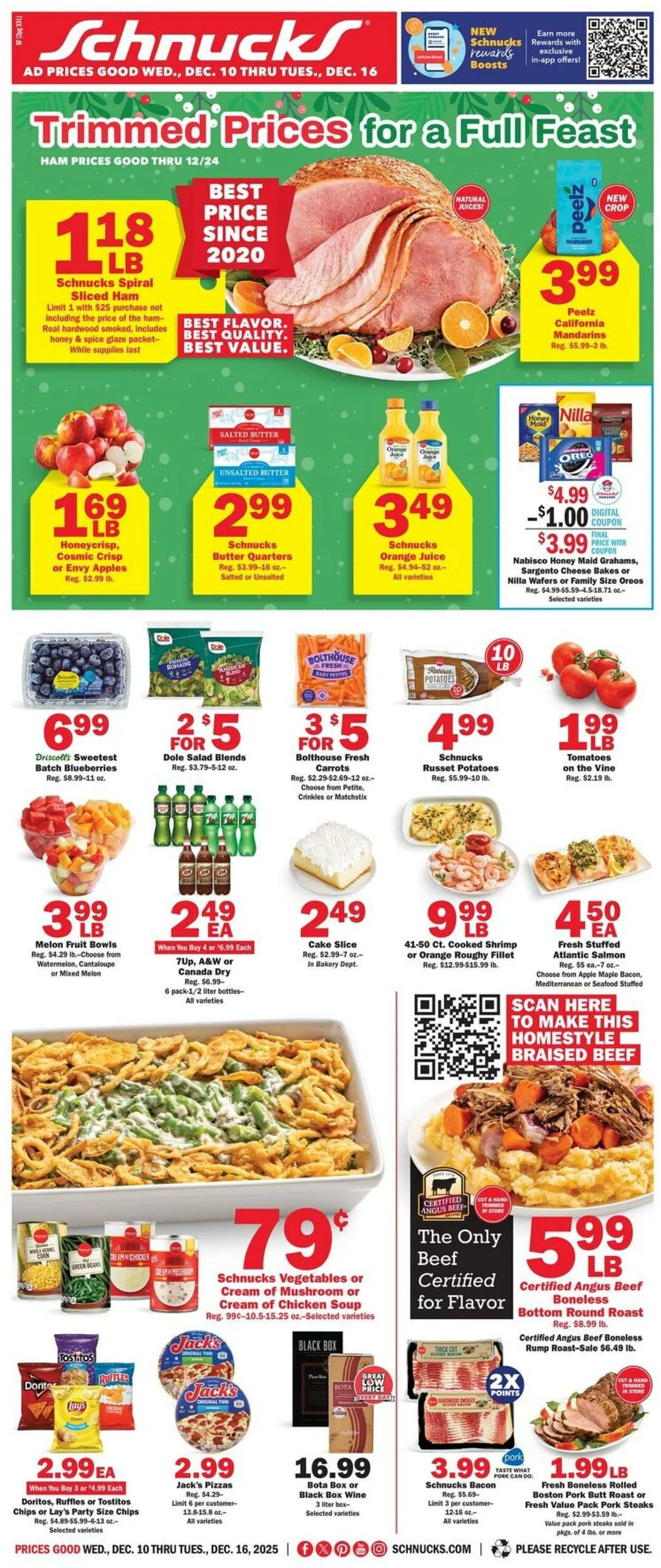 Catálogo de Schnucks Current weekly ad 10 de diciembre al 16 de diciembre 2025 - Página 1