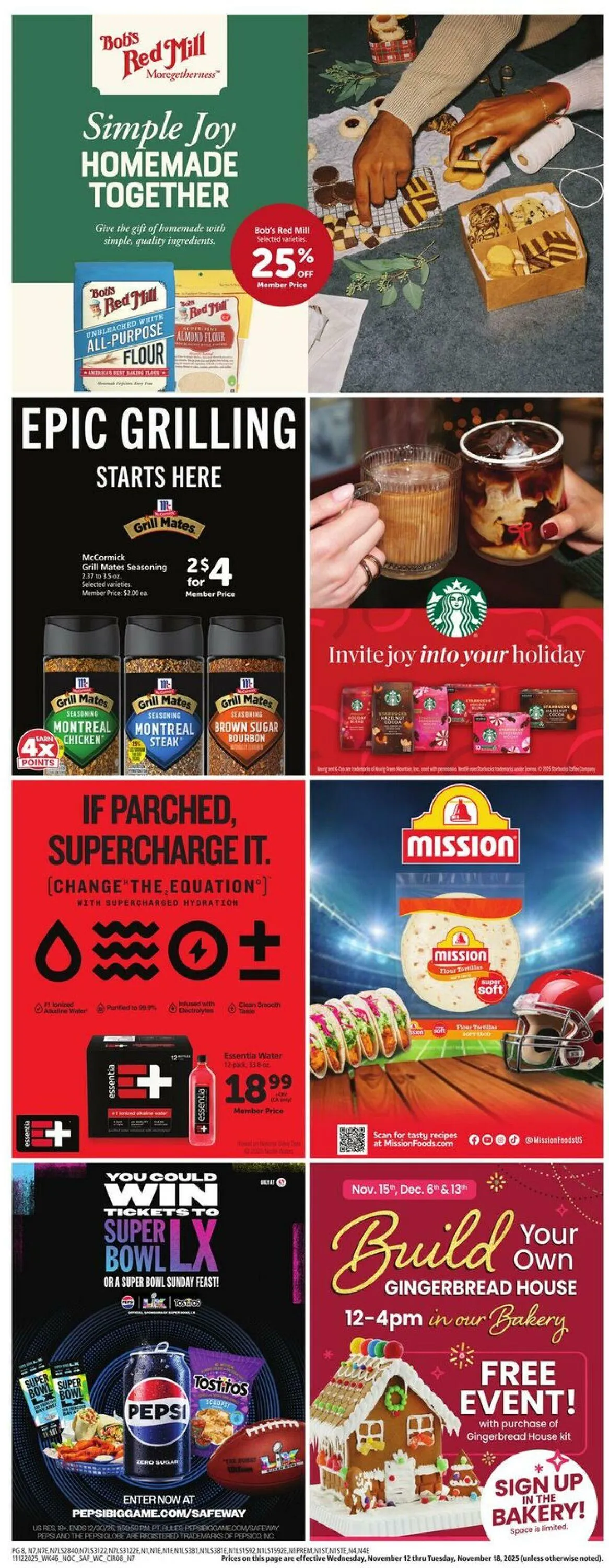 Weekly ad Safeway Current weekly ad from November 12 to November 18 2025 - Page 8