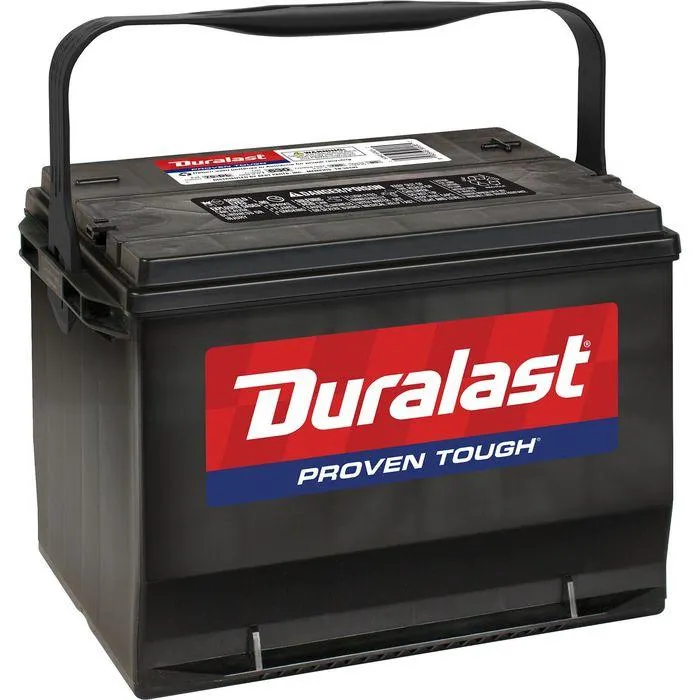 Duralast Battery BCI Group Size 75 630 CCA 75-DL