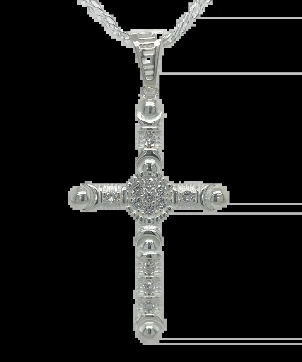 Dije de Cruz Elemental