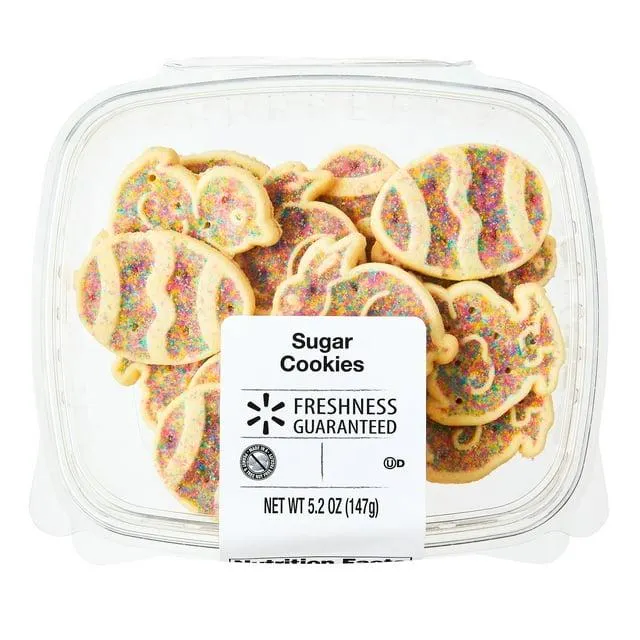 Freshness Guaranteed Mini Easter Baked Crunchy Sugar Cookies, 5.2 oz