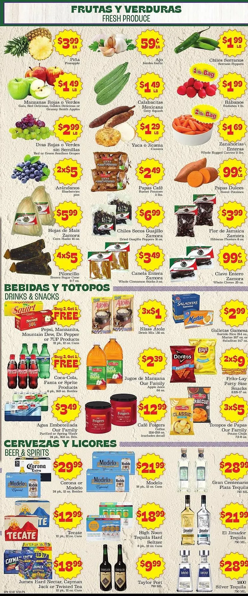 Weekly ad Supermercado Nuestra Familia weekly ad from December 7 to December 13 2025 - Page 3
