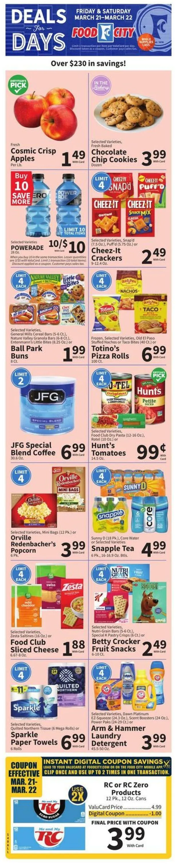 Weekly ad Food City Current weekly ad from March 19 to March 25 2025 - Page 3