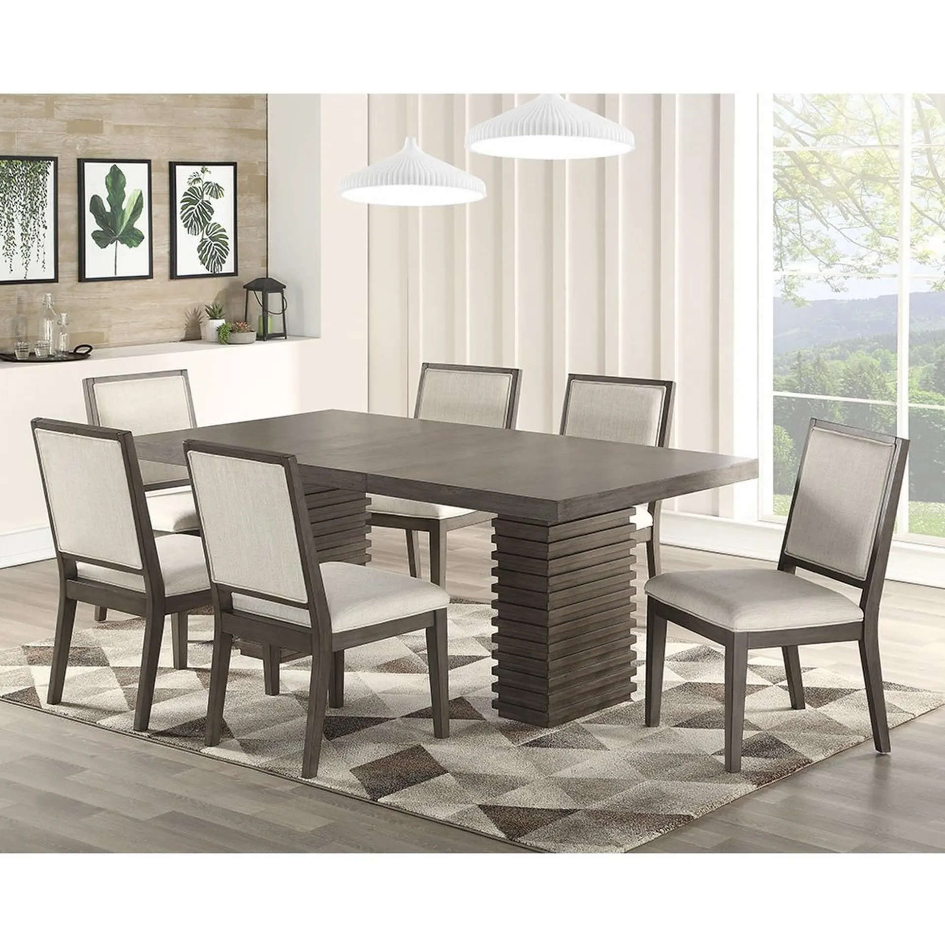 Mila 7 - Juego de comedor de piezas