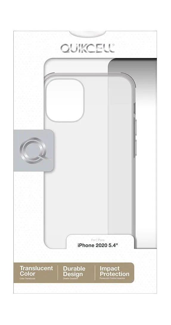 Estuche Transparente de la Serie Quikcell Icon Tint para iPhone 12 mini