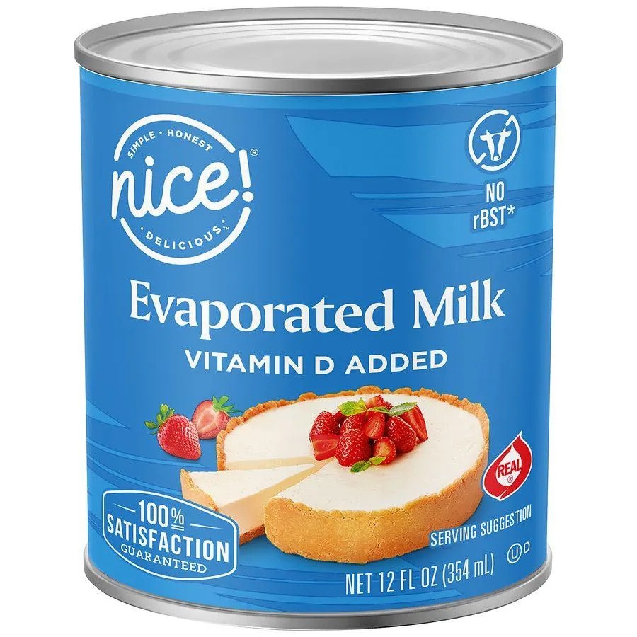 Nice! Evaporated Milk, 12.0 fl oz