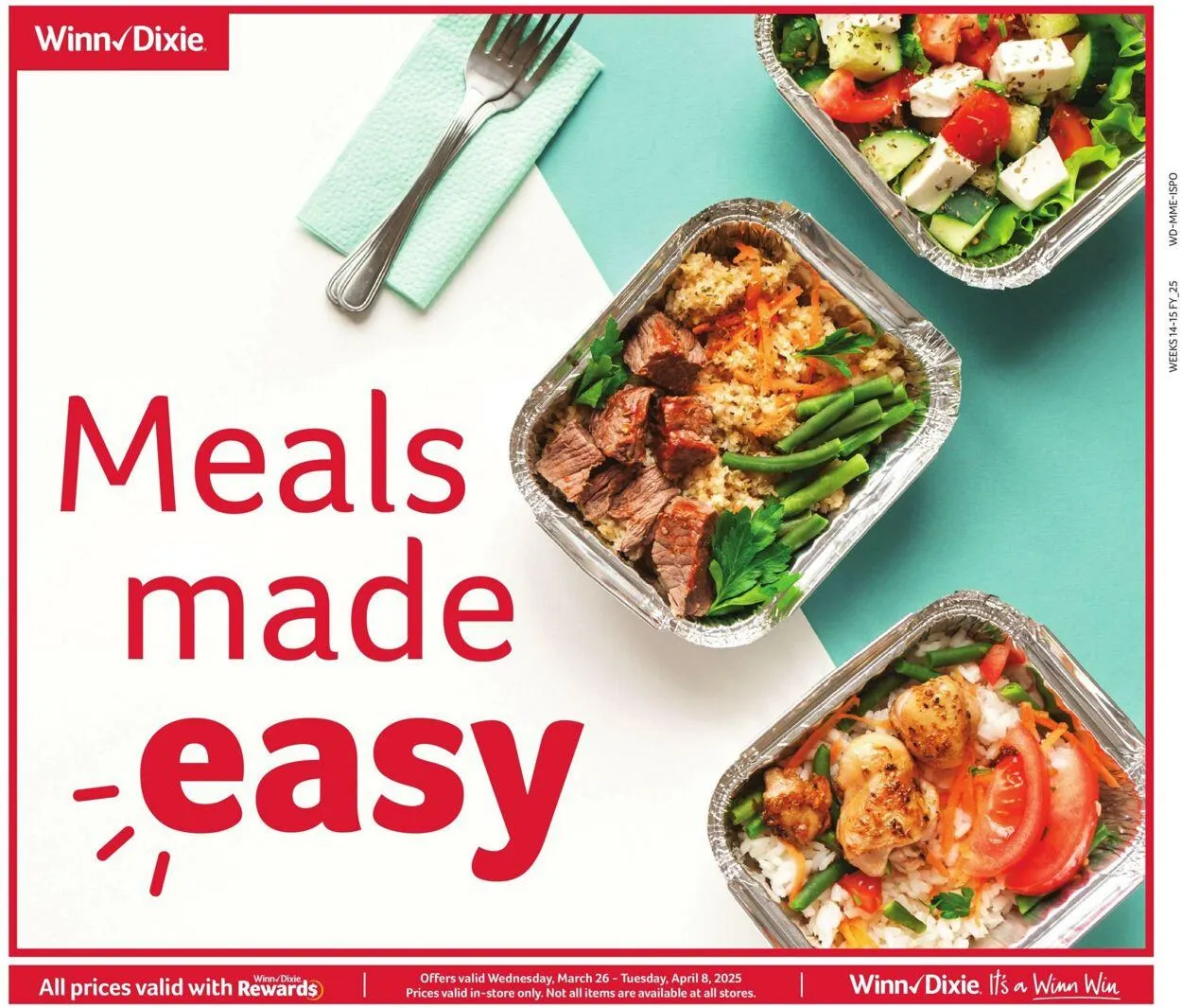 Catálogo de Winn Dixie Current weekly ad 26 de marzo al 8 de abril 2025 - Página 1
