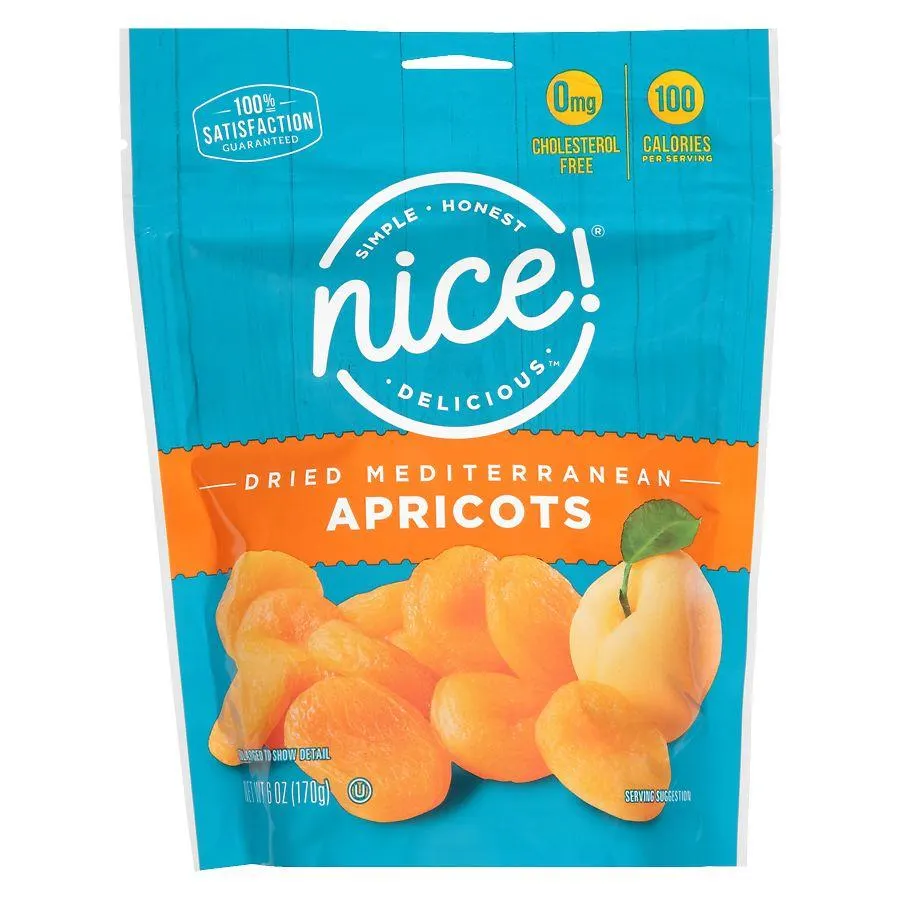 Nice! Apricots Mediterranean Pouch, 6.0 oz